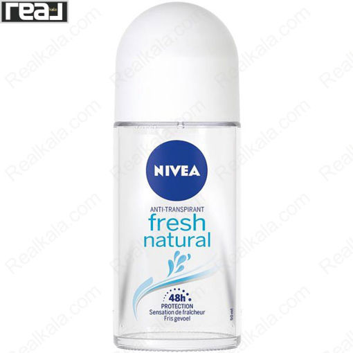 مام رول ضد تعریق زنانه نیوا مدل فرش نچرال Nivea Women Fresh Natural Roll On Deodorant