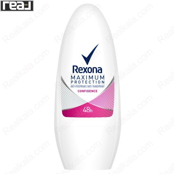 مام رول ضد تعریق رکسونا Confidence با محافظت کامل و 48 ساعته