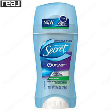 تصویر  مام صابونی سکرت مدل بدون بو Secret Deodorant Unscented