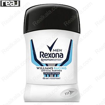 مام استیک ضد تعریق رکسونا مردانه Williams Racing Anti-Perspirant با محافظت 48 ساعته و رایحه مردانه