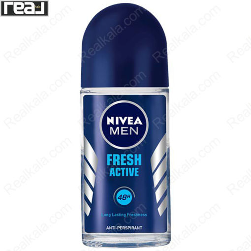 مام رول ضد تعریق مردانه نیوا فرش اکتیو Nivea Men Fresh Active Roll On Deodorant