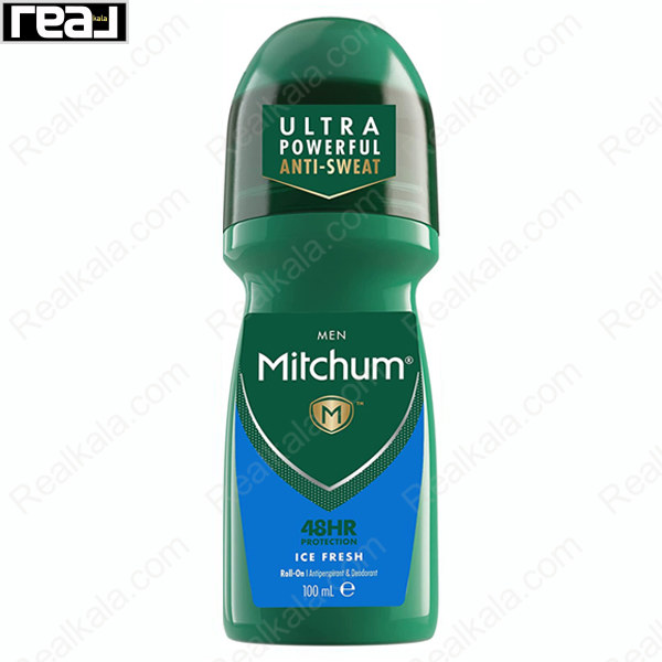 تصویر  مام رول ضد تعریق مردانه میچام مدل آیس فرش Mitchum Ice Fresh Deodorant Roll On 100ml