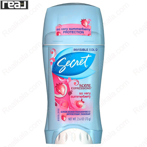 تصویر  مام صابونی سکرت با رایحه توت های تابستانی Secret So Very Summerberry