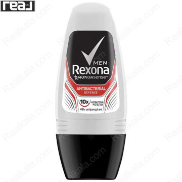 تصویر  مام رول رکسونا مردانه آنتی باکتریال دفنس Rexona Roll On Deodorant AntiBacterial Defence 10X