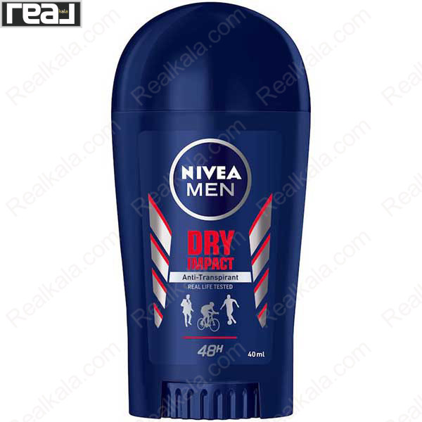 تصویر  استیک (مام) ضد تعریق مردانه نیوا درای ایمپکت Nivea Stick Dry Impact 48h
