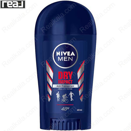 استیک (مام) ضد تعریق مردانه نیوا درای ایمپکت Nivea Stick Dry Impact 48h