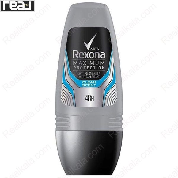 تصویر  مام رول رکسونا مردانه ماکزیموم پروتکشن کلین سنت Rexona Roll On Maximum Protection Clean Scent