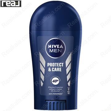 استیک ضد تعریق نیوا Protect & Care مردانه با محافظت 48 ساعته و فرمول ملایم بدون الکل