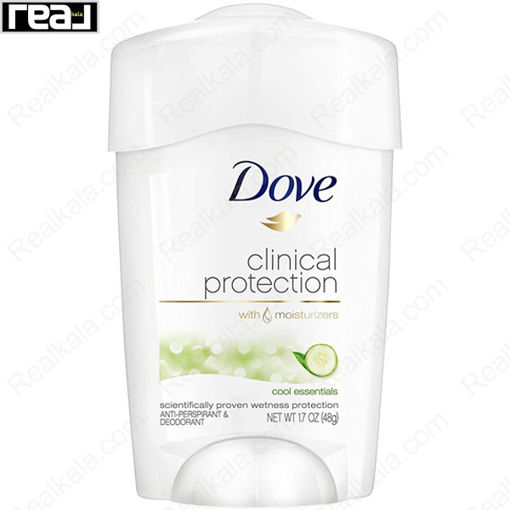 مام ضد تعریق داو کلینیکال مدل کول اسنشیالز Dove Clinical Antiperspirant Deodorant Cool Essentials 48g