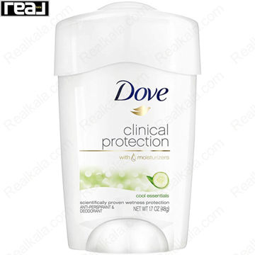 تصویر  مام ضد تعریق داو کلینیکال مدل کول اسنشیالز Dove Clinical Antiperspirant Deodorant Cool Essentials