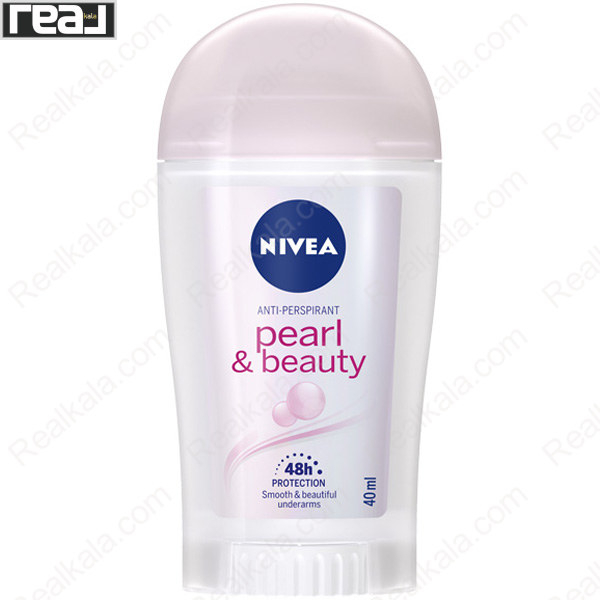 استیک ضد تعریق نیوا Pearl & Beauty زنانه با محافظت 48 ساعته و حس نرمی پوست زیر بغل