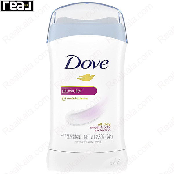 تصویر  مام صابونی ضد تعریق داو مدل پاودر Dove Stick Deodorant Powder 45gr