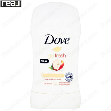 استیک ضد تعریق زنانه داو Go Fresh با رایحه سیب و چای سفید و محافظت 48 ساعته بدون الکل