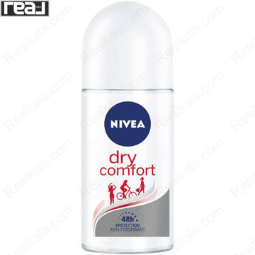 تصویر  مام رول ضد تعریق زنانه نیوا مدل درای کامفورت Nivea Women Dry Comfort Roll On Deodorant