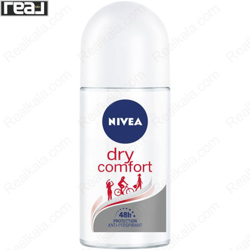 مام رول ضد تعریق زنانه نیوا مدل درای کامفورت Nivea Women Dry Comfort Roll On Deodorant