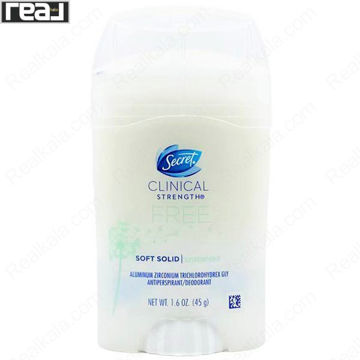 تصویر  ضد تعریق (مام) سکرت کلینیکال آنسکنتد Secret Clinical Strength Deodorant Soft Solid Unscented