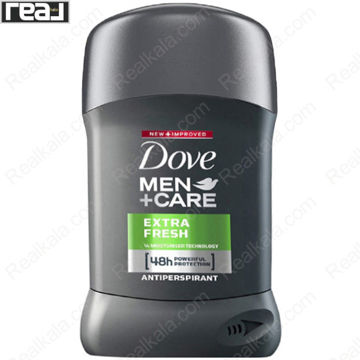مام استیک ضد تعریق مردانه داو MEN+CARE Extra Fresh با محافظت 48 ساعته و فرمول جدید