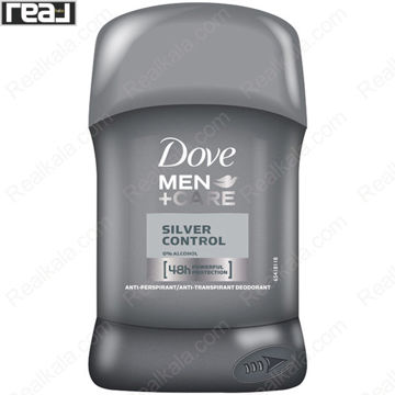 تصویر  استیک ضد تعریق (مام) مردانه داو سیلور کنترل Dove Men Stick Silver Control 50ml