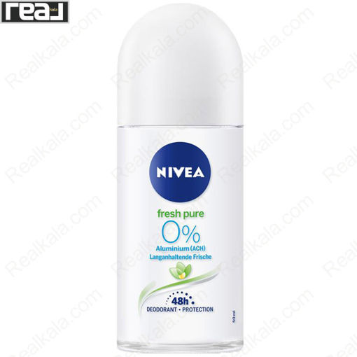 مام رول ضد تعریق زنانه نیوا فرش پیور Nivea Women Fresh Pure Roll On Deodorant