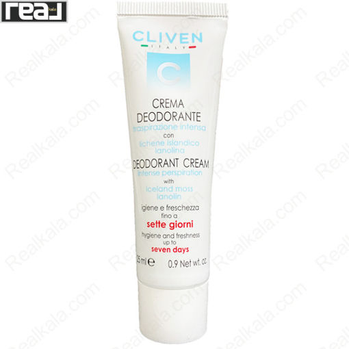 کرم دئودورانت هفت روزه کلیون Cliven Deodorant Cream 7 Days