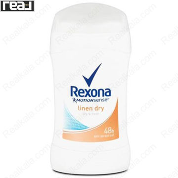 استیک ضد تعریق رکسونا زنانه Linen Dry با محافظت 48 ساعته و رایحه ملایم