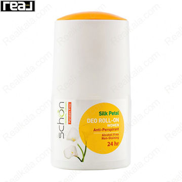 تصویر  مام رولی زنانه سیلک پتال شون Schon Silk Petal Roll On Deodorant