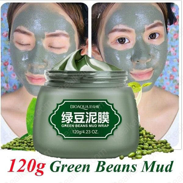 ماسک صورت بیوآکوا با بافت گلی برای کمک به پاکسازی پوست و جذب چربی اضافی