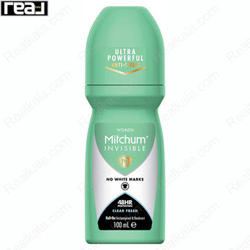 تصویر  مام رول ضد تعریق زنانه میچام مدل کلیر فرش Mitchum Clear Fresh Deodorant Roll On 100ml