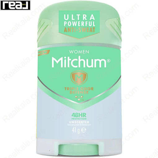 استیک صابونی (مام) میچام مدل آنسکنتد Mitchum Unscented Anti-Perspirant & Deodorant 41g