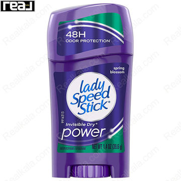 استیک ضدتعریق و دئودورانت زنانه لیدی اسپید استیک Invisible Dry Power با رایحه Spring Blossom و محافظت 48 ساعته