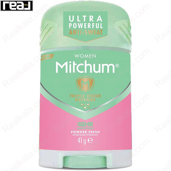 تصویر  استیک صابونی (مام) میچام مدل پاودر فرش Mitchum Powder Fresh Anti-Perspirant & Deodorant 41g