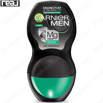 دئودورانت گارنیر MEN MAGNEZYUM ULTRA DRY 72H آقایان ضد تعریق با خشک‌کنندگی سریع و محافظت 72 ساعت