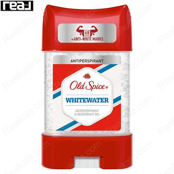 تصویر  ژل شفاف (مام ژله ای دانه دار) الد اسپایس مدل وایت واتر Old Spice Deodorant Gel White Water 70ml