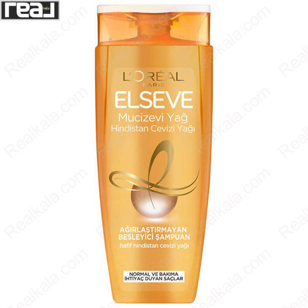 شامپو Mucizevi Yağ Hindistan Cevizi Yağı لورال برای تغذیه و نرمی موها