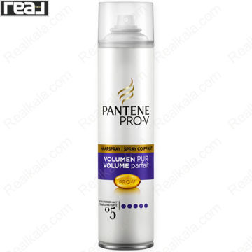 اسپری مو پنتن Pro‑V Volume Pur حجم 250ml مناسب برای افزایش حجم و تثبیت حالت مو