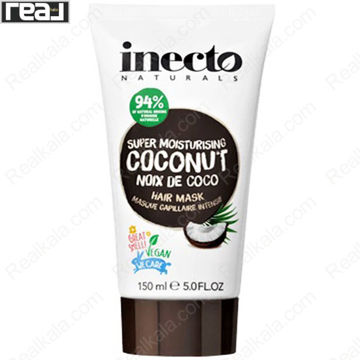 تصویر  ماسک مو نارگیل اینکتو Inecto Coconut Hair Mask 150ml