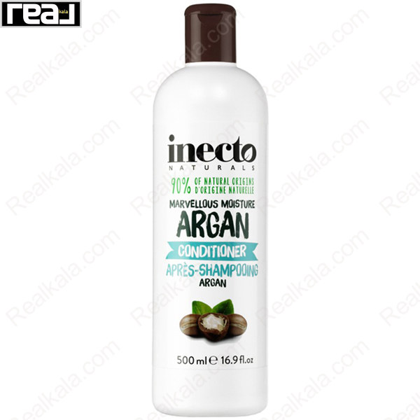 نرم کننده مو اینکتو آرگان مرطوب کننده حیرت آور Inecto Marvellous Moisture Argan Conditioner 500ml