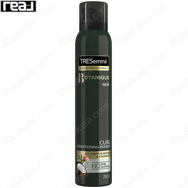 موس حالت‌دهنده فر TRESemme مدل Botanique با ترکیبات گیاهی و طراحی سبز