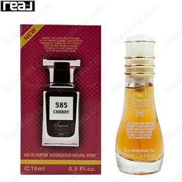 بطری اسمارت کالکشن کد 585 با تصویر عطر تام فورد لاست چری زنانه روی جعبه