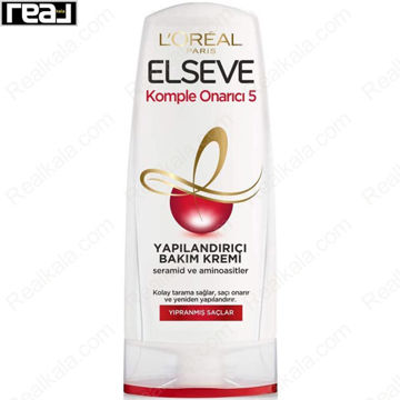 نرم کننده مو لورال Elseve Total Repair 5 مخصوص موهای آسیب دیده حجم 360 میل