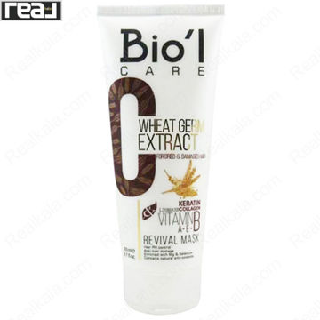 تصویر  ماسک مو بیول حاوی عصاره جوانه گندم Biol Wheat Germ Hair Mask 200ml