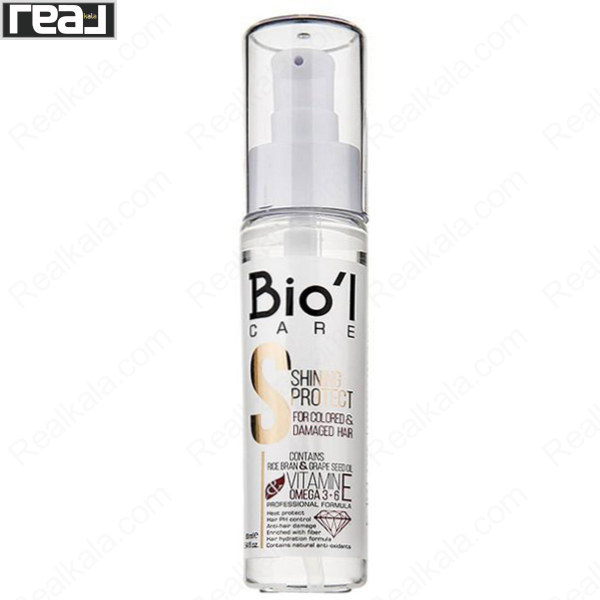 تصویر  سرم کریستال بیول سری بیو کر Biol Care Shining Hair Serum 80ml