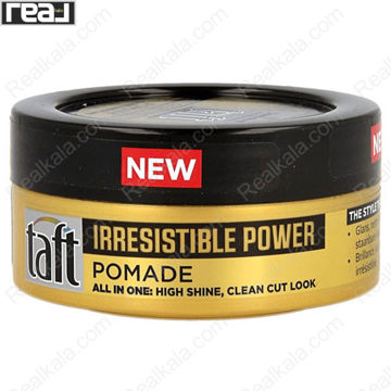 تصویر  واکس مو (پماد مو) تافت ایریسیستبل پاور Schwarzkopf Taft Irresistible Power Pomade