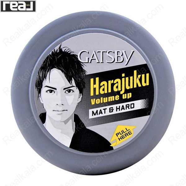 تصویر  واکس مو گتسبی قوطی طوسی Gatsby Harajuku Hair Wax 75ml