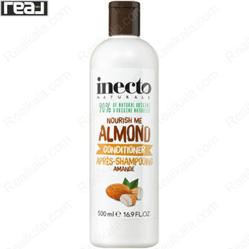 نرم کننده مو اینکتو بادام مناسب موهای خشک و شکننده Inecto Nourish Me Almond Conditioner 500ml