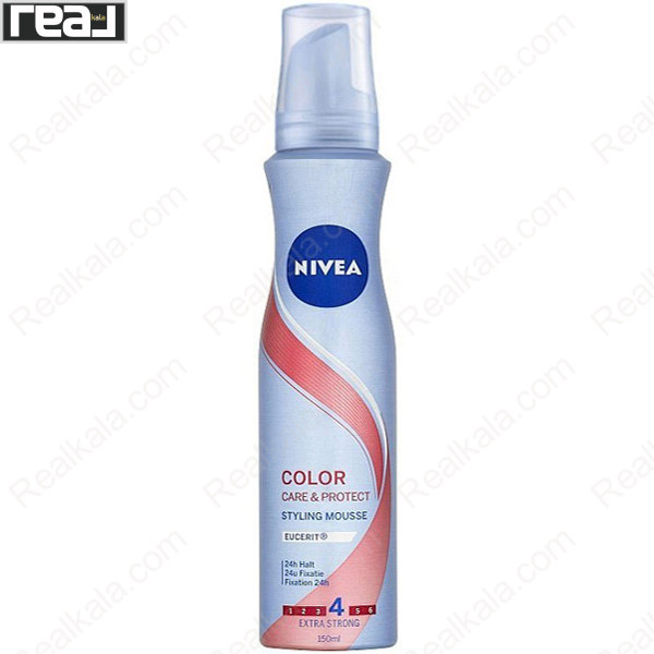 موس حالت‌دهنده نیوا مدل Color Care & Protect با تثبیت انعطاف‌پذیر و حفاظت از رنگ مو