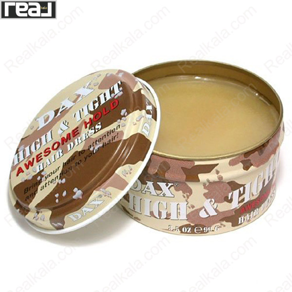 واکس حالت دهنده مو داکس ارتشی DAX Awesome Hold High & Tight Hair Dress 99g