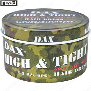واکس حالت دهنده مو داکس ارتشی براق DAX High & Tight Awesome Shine 99g