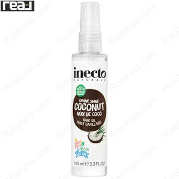 تصویر  روغن مو نارگیل اینکتو inecto Coconut Hair Oil 100ml