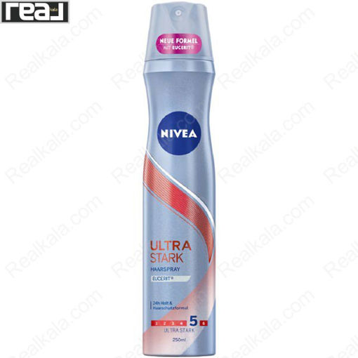 اسپری نگهدارنده حالت مو نیوا مدل اولترا استارک Nivea Hair Spray Ultra Stark 250ml